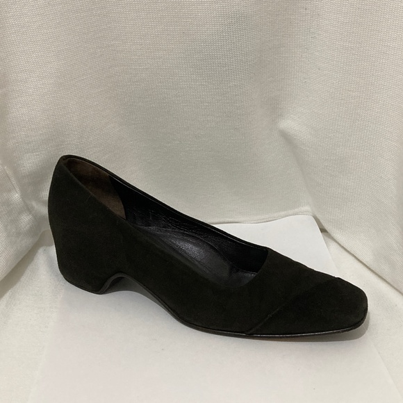 Giorgio Armani, Dark-Chocolate, Suede, Pump, Size 6 - Picture 3 of 8